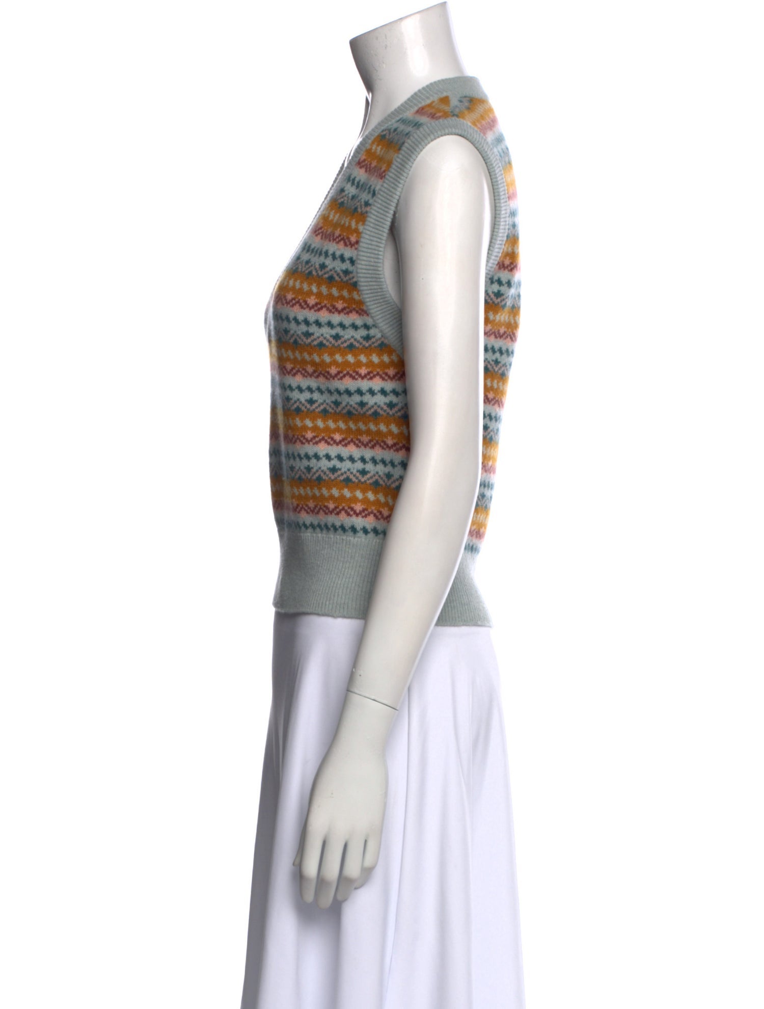 Veronica Beard Merino Wool Striped Sweater w/ Tags