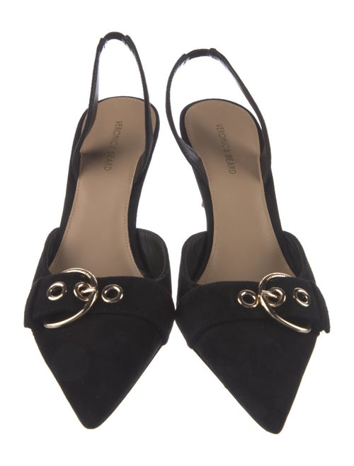 Veronica Beard Suede Slingback Pumps