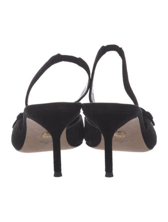 Veronica Beard Suede Slingback Pumps