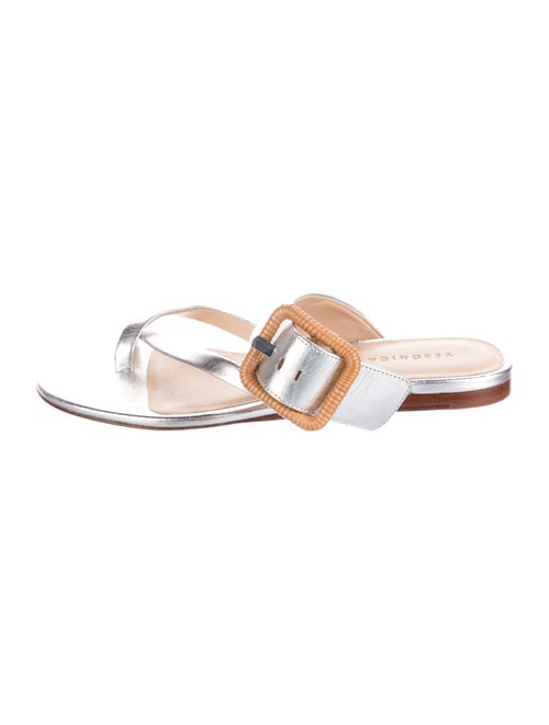Veronica Beard Leather Slides
