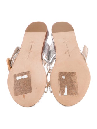 Veronica Beard Leather Slides