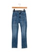 Veronica Beard Mid-Rise Straight Leg Jeans