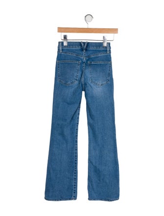 Veronica Beard Mid-Rise Straight Leg Jeans