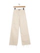 Veronica Beard High-Rise Wide Leg Jeans