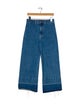 Veronica Beard High-Rise Wide Leg Jeans