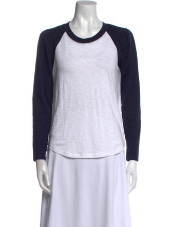 Veronica Beard Crew Neck Long Sleeve Sweatshirt