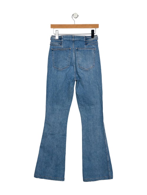 Veronica Beard High-Rise Wide Leg Jeans