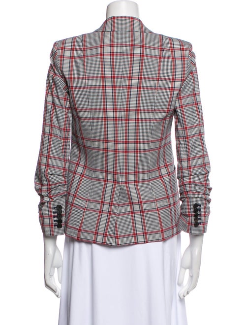 Veronica Beard Plaid Print Blazer