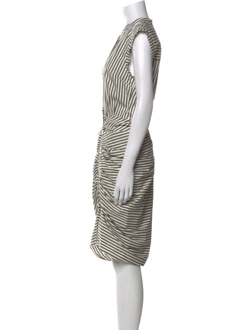 Veronica Beard Striped Midi Length Dress