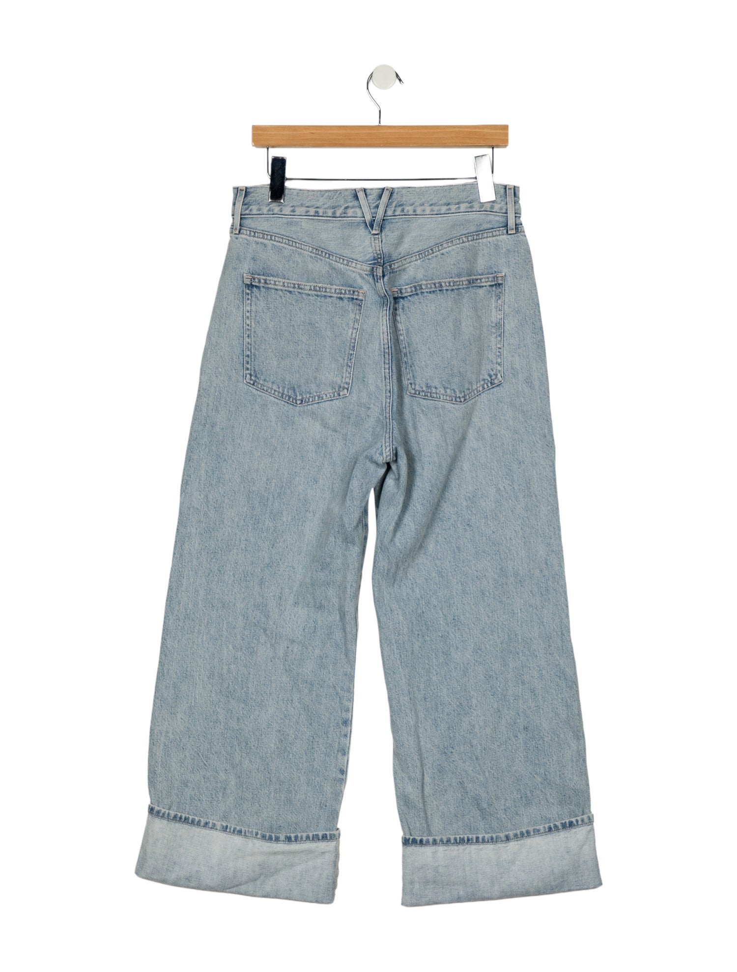 Veronica Beard Mid-Rise Wide Leg Jeans
