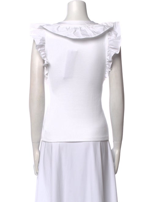 Veronica Beard V-Neck Sleeveless Top