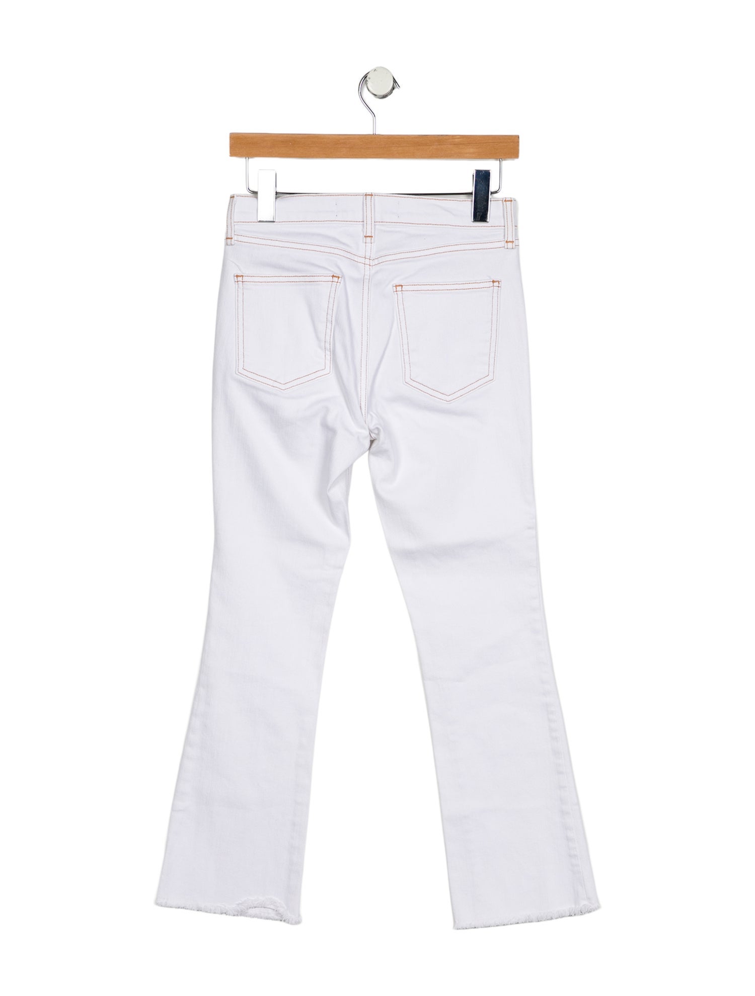 Veronica Beard Mid-Rise Straight Leg Jeans