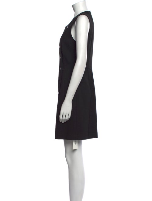 Veronica Beard Crew Neck Mini Dress