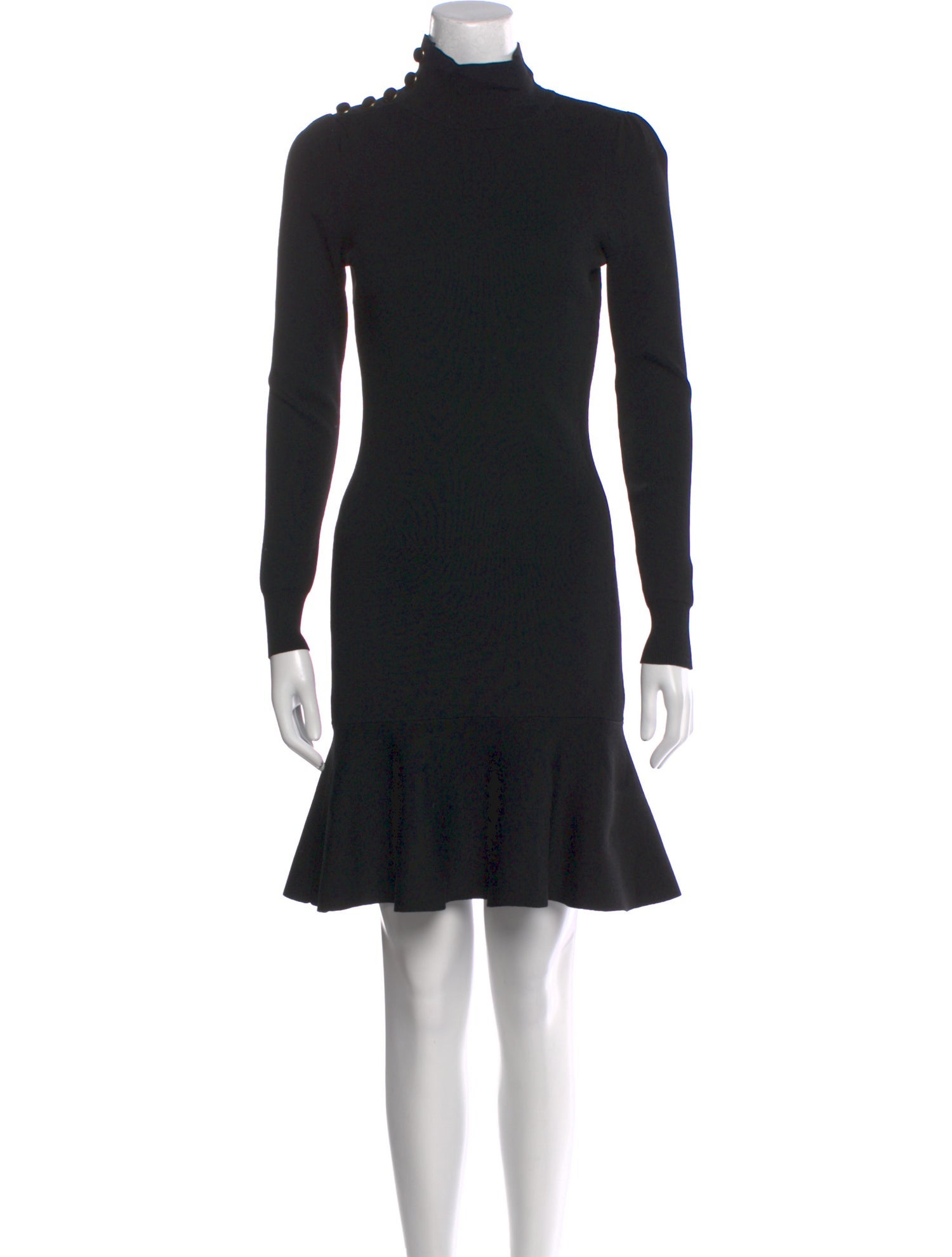Veronica Beard Turtleneck Mini Dress