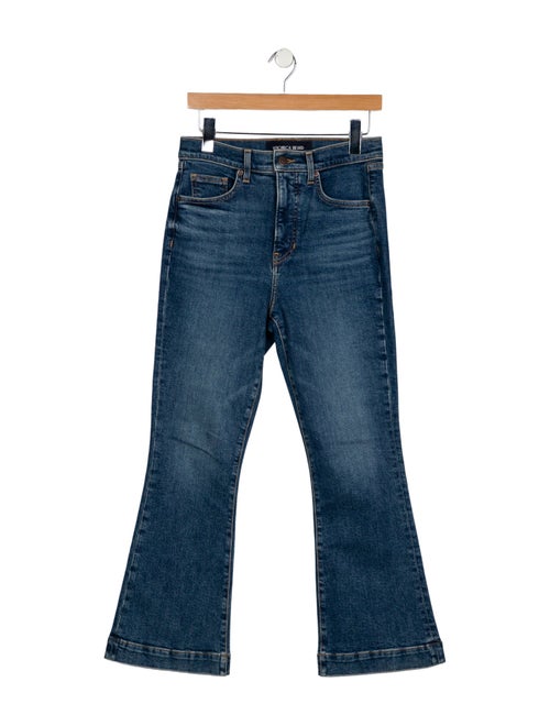 Veronica Beard High-Rise Wide Leg Jeans