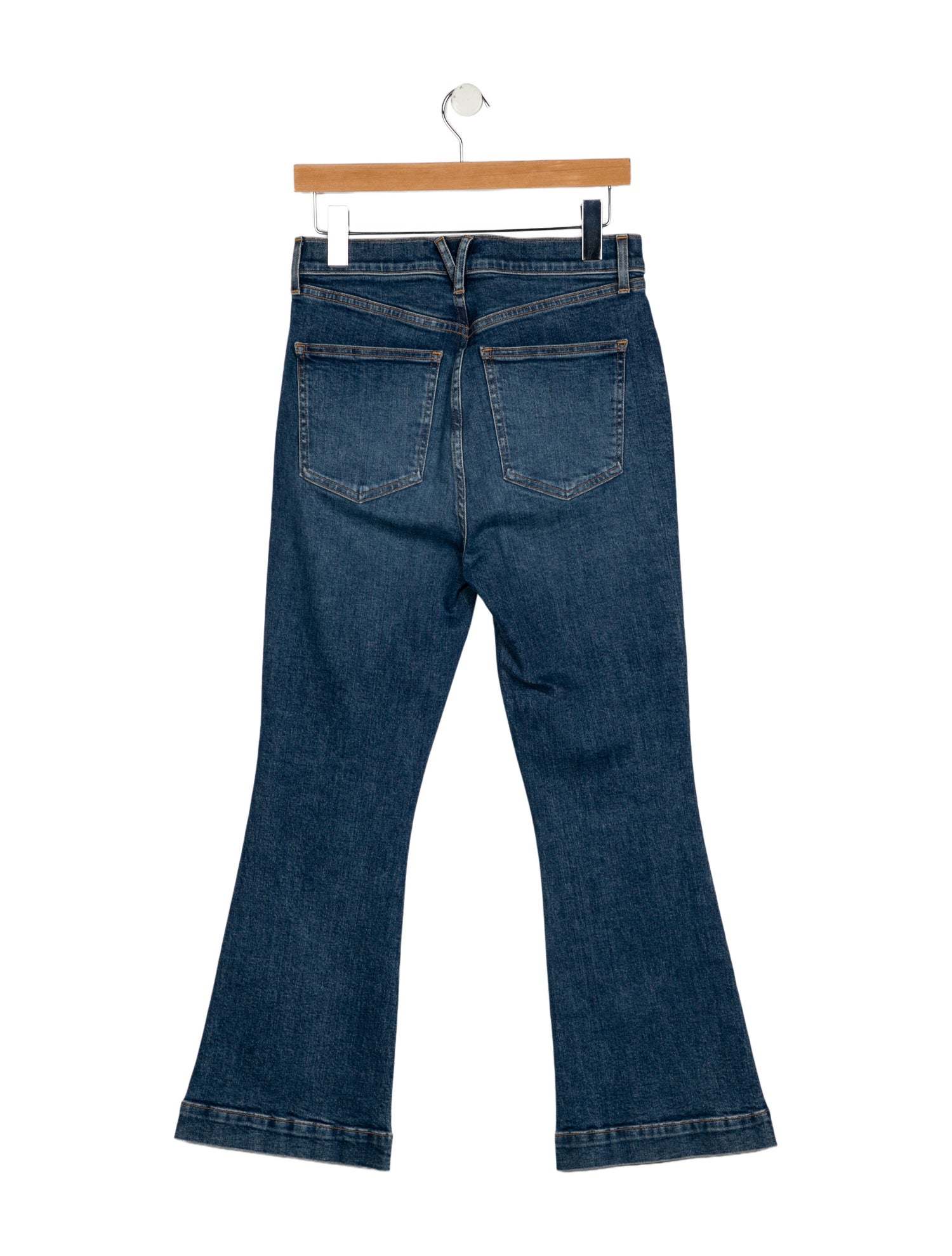 Veronica Beard High-Rise Wide Leg Jeans
