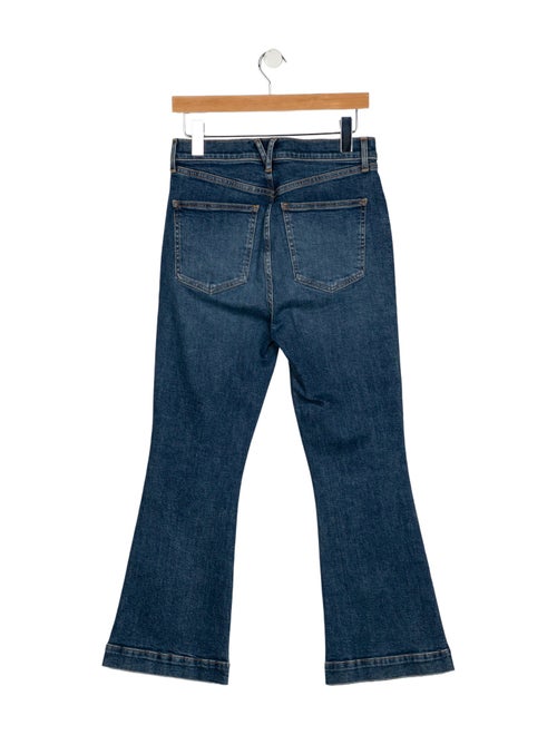 Veronica Beard High-Rise Wide Leg Jeans