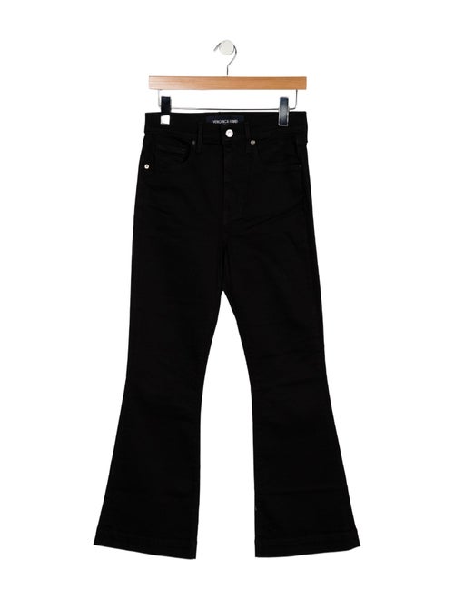 Veronica Beard High-Rise Wide Leg Jeans