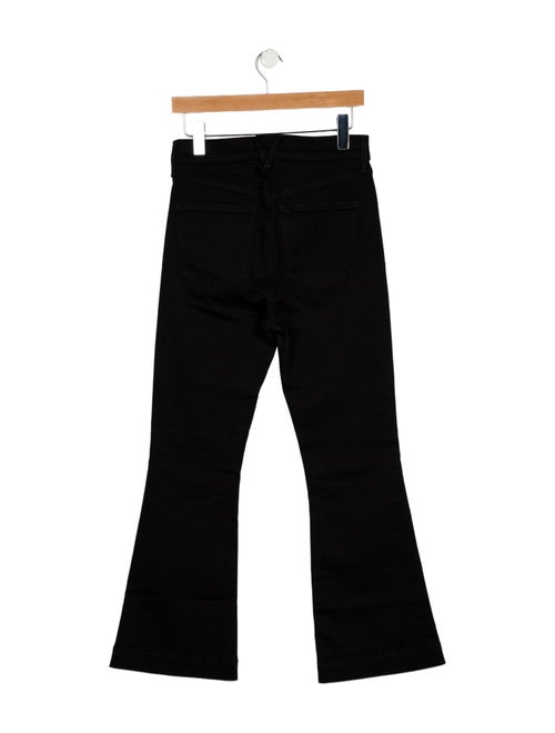 Veronica Beard High-Rise Wide Leg Jeans