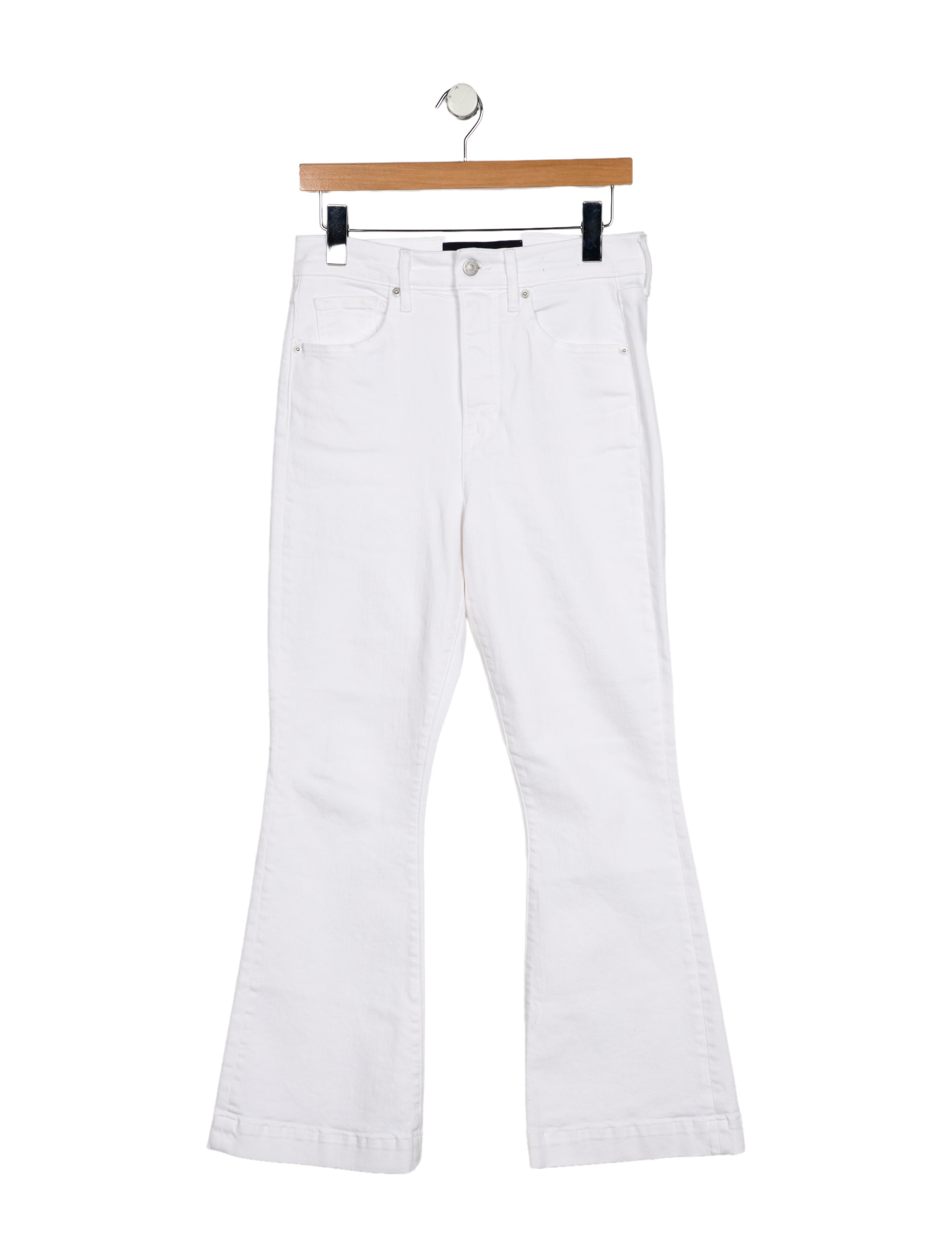 Veronica Beard High-Rise Wide Leg Jeans