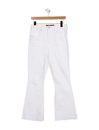Veronica Beard High-Rise Wide Leg Jeans
