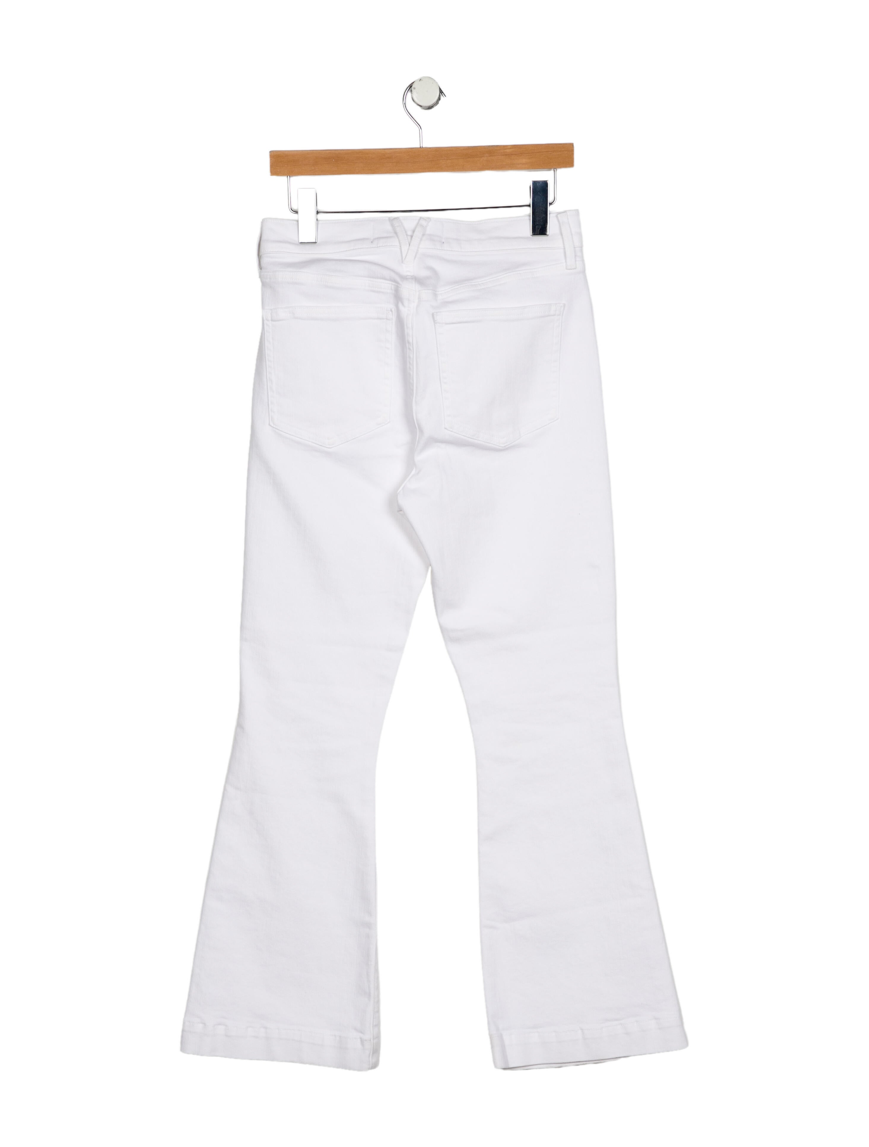 Veronica Beard High-Rise Wide Leg Jeans