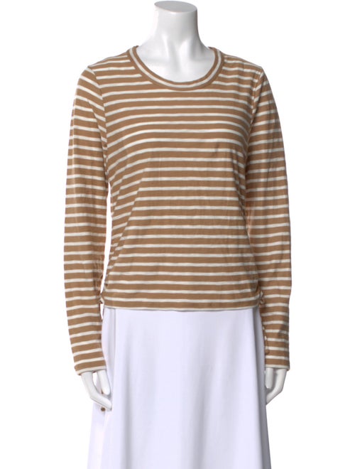 Veronica Beard Striped Crew Neck T-Shirt