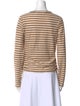 Veronica Beard Striped Crew Neck T-Shirt