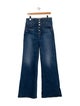 Veronica Beard High-Rise Wide Leg Jeans