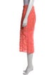 Veronica Beard Lace Pattern Midi Length Skirt