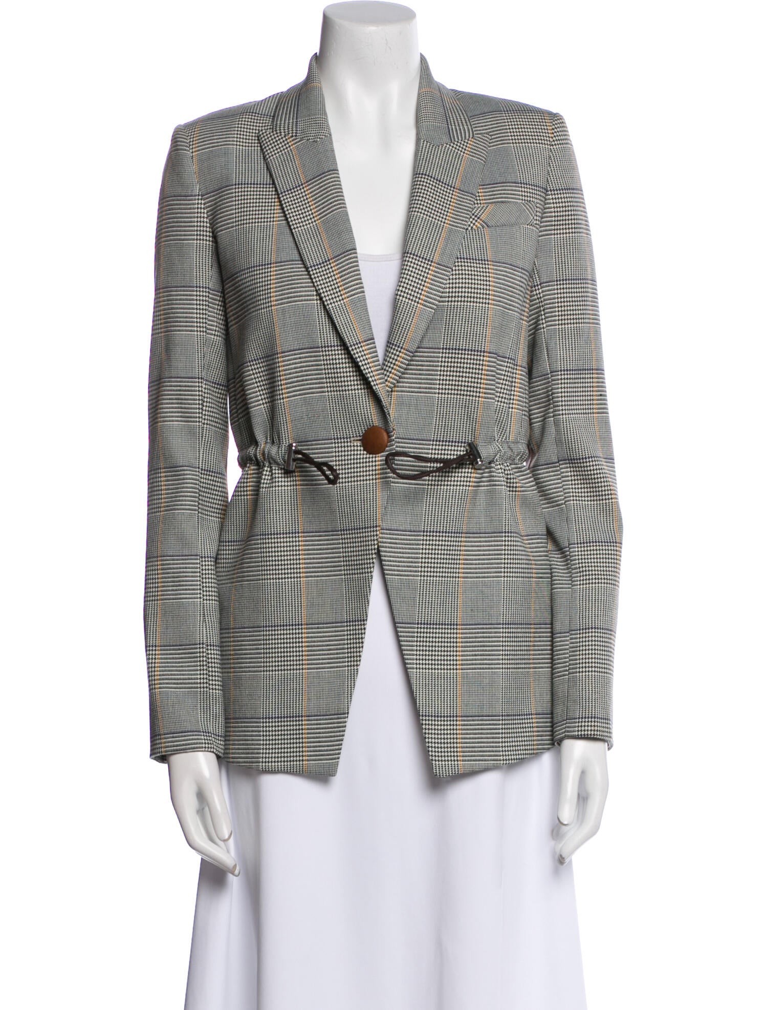 Veronica Beard Plaid Print Blazer w/ Tags