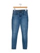 Veronica Beard High-Rise Straight Leg Jeans