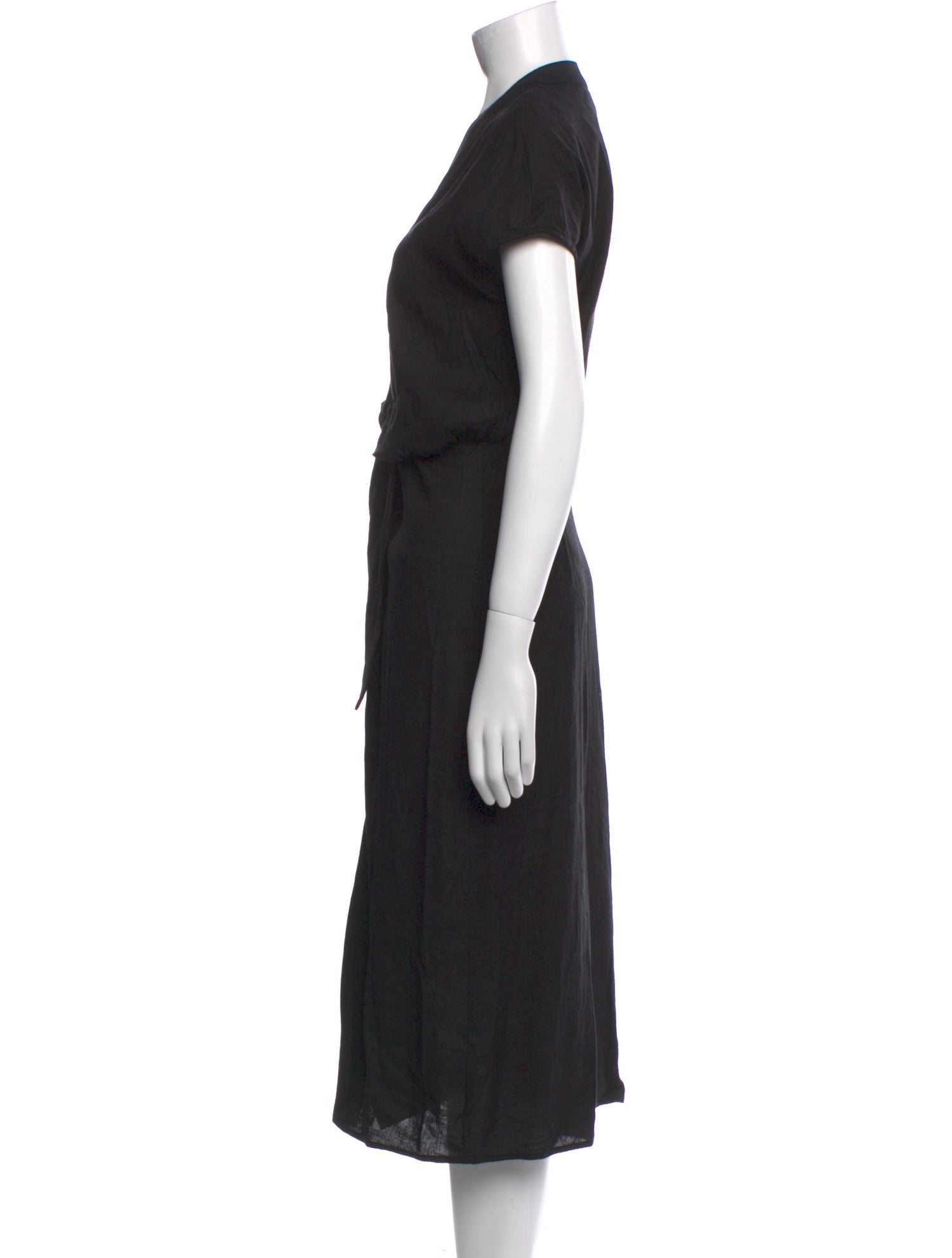 Veronica Beard V-Neck Midi Length Dress