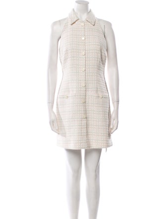 Veronica Beard Tweed Pattern Vest