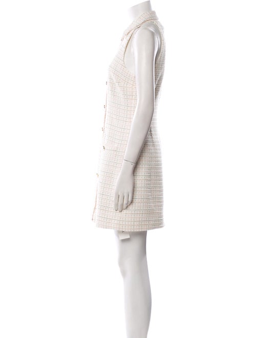 Veronica Beard Tweed Pattern Vest