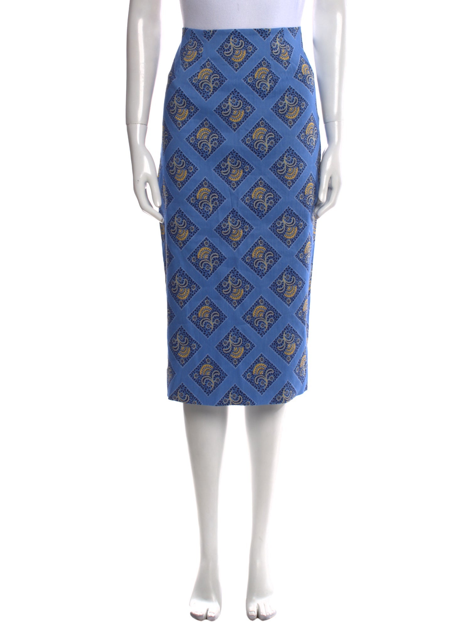 Veronica Beard Printed Knee-Length Skirt w/ Tags