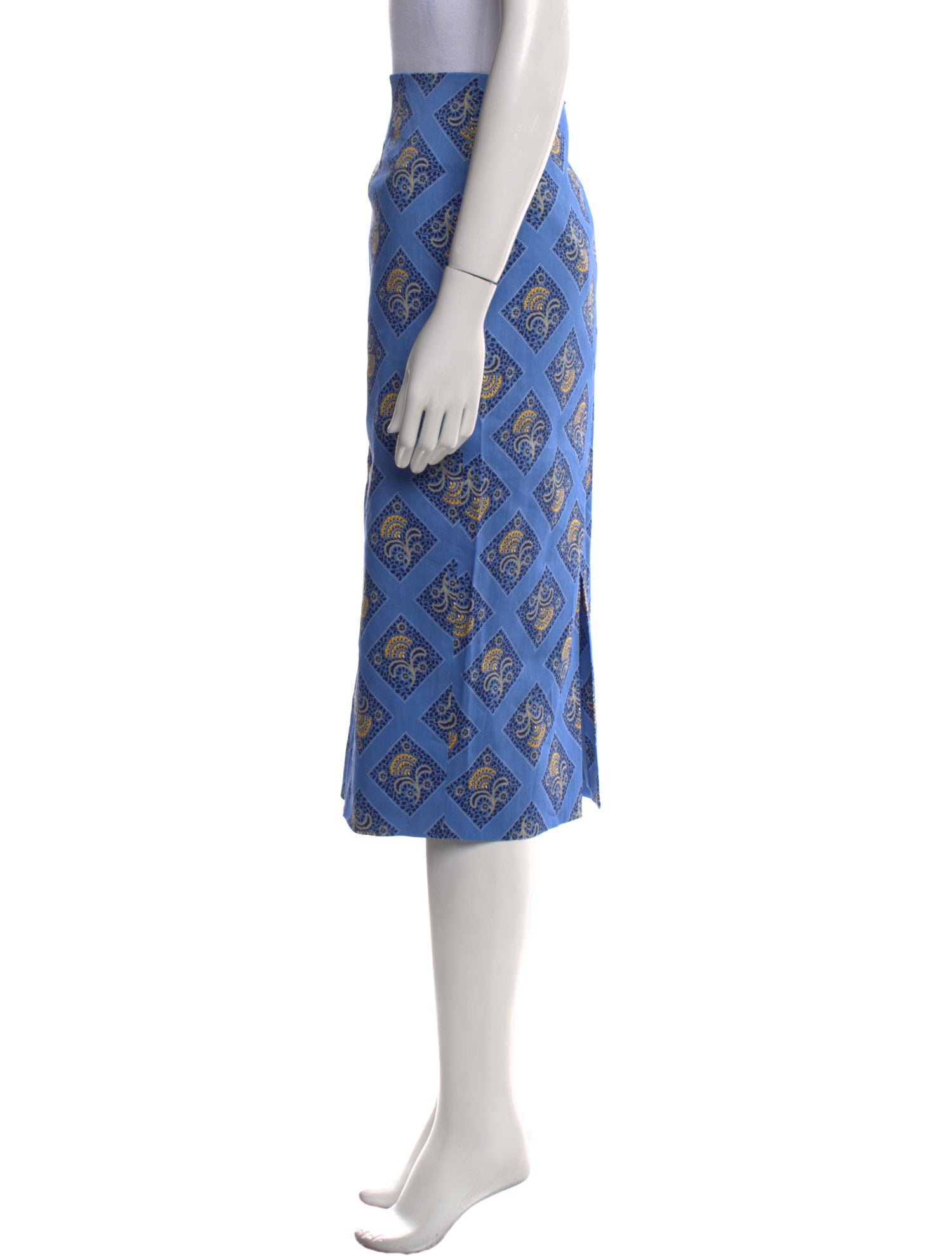 Veronica Beard Printed Knee-Length Skirt w/ Tags