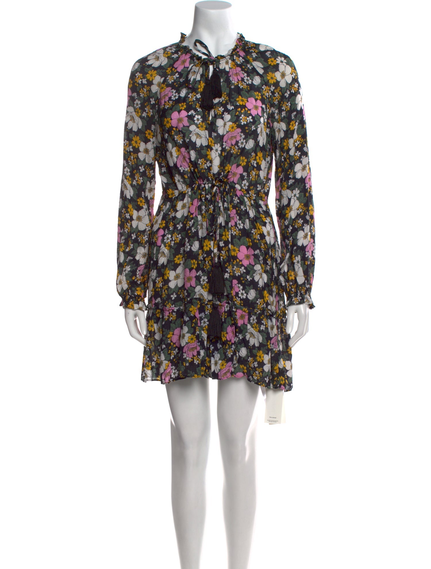 Veronica Beard Floral Print Mini Dress