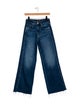 Veronica Beard Mid-Rise Wide Leg Jeans