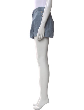 Veronica Beard Linen Mini Shorts