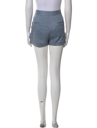Veronica Beard Linen Mini Shorts