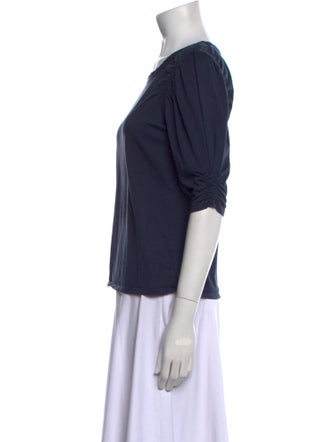 Veronica Beard Crew Neck Short Sleeve T-Shirt