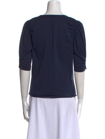 Veronica Beard Crew Neck Short Sleeve T-Shirt