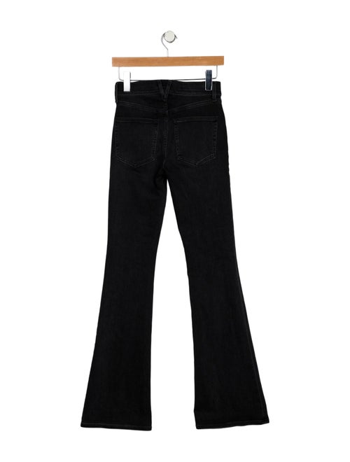 Veronica Beard Low-Rise Wide Leg Jeans