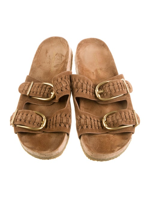 Veronica Beard Suede Slides