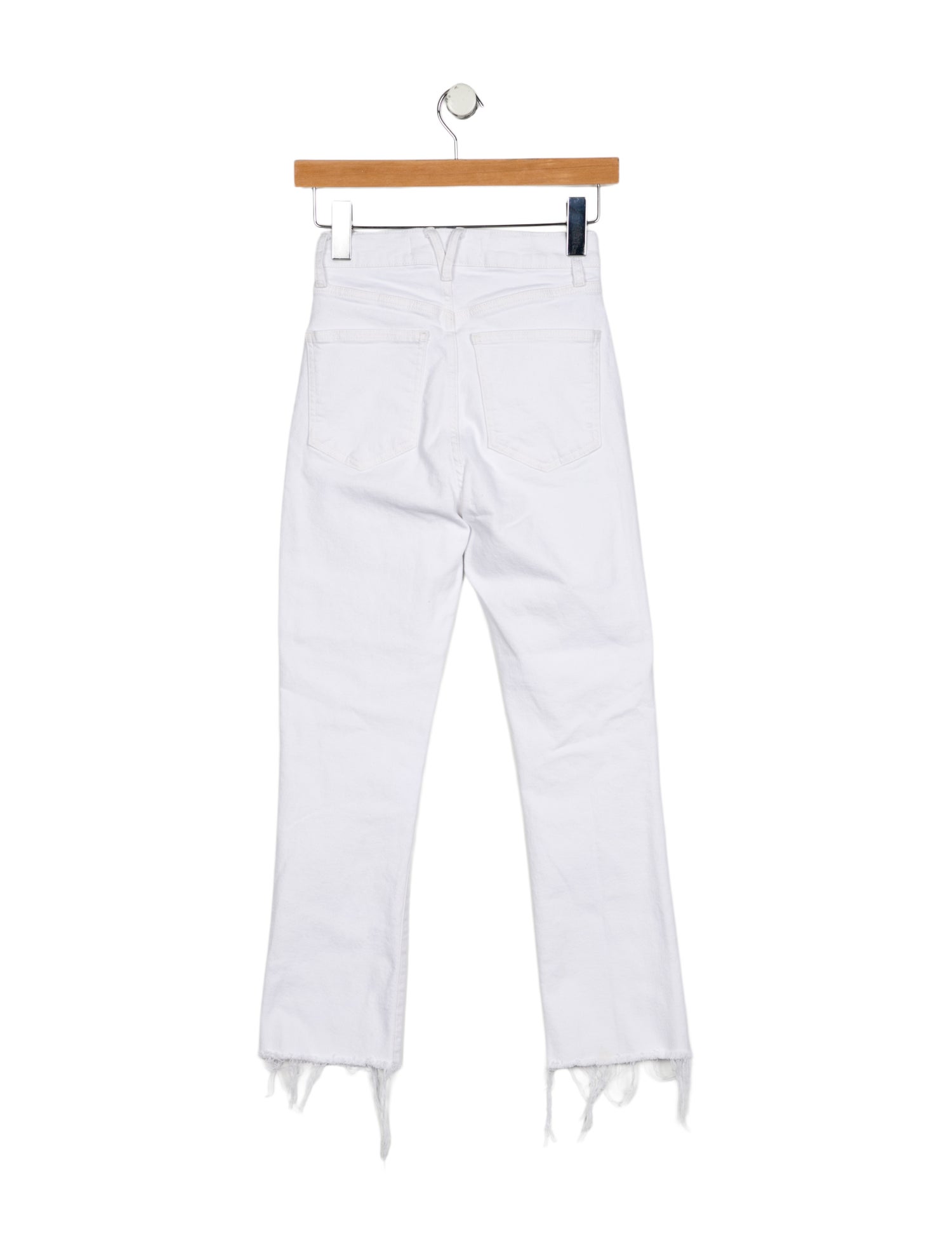 Veronica Beard Mid-Rise Straight Leg Jeans