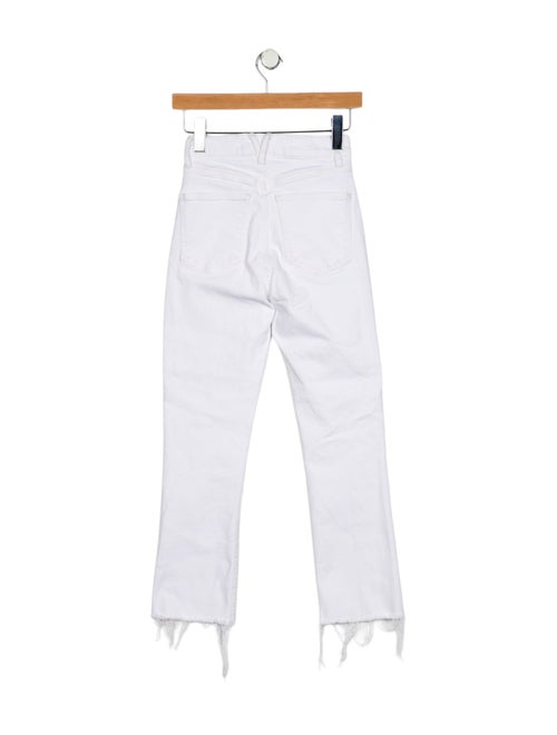 Veronica Beard Mid-Rise Straight Leg Jeans