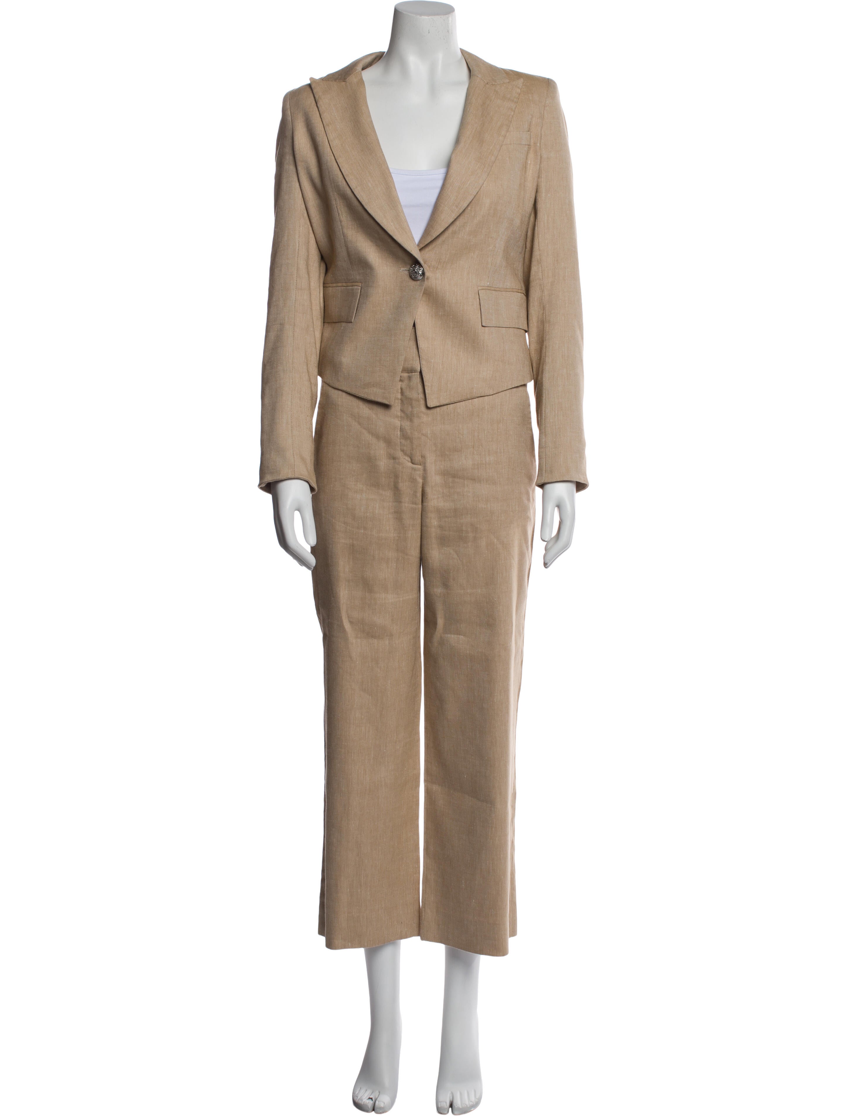 Veronica Beard Linen Pantsuit