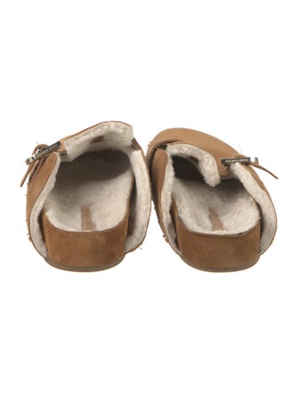 Veronica Beard Suede Studded Accents Mules