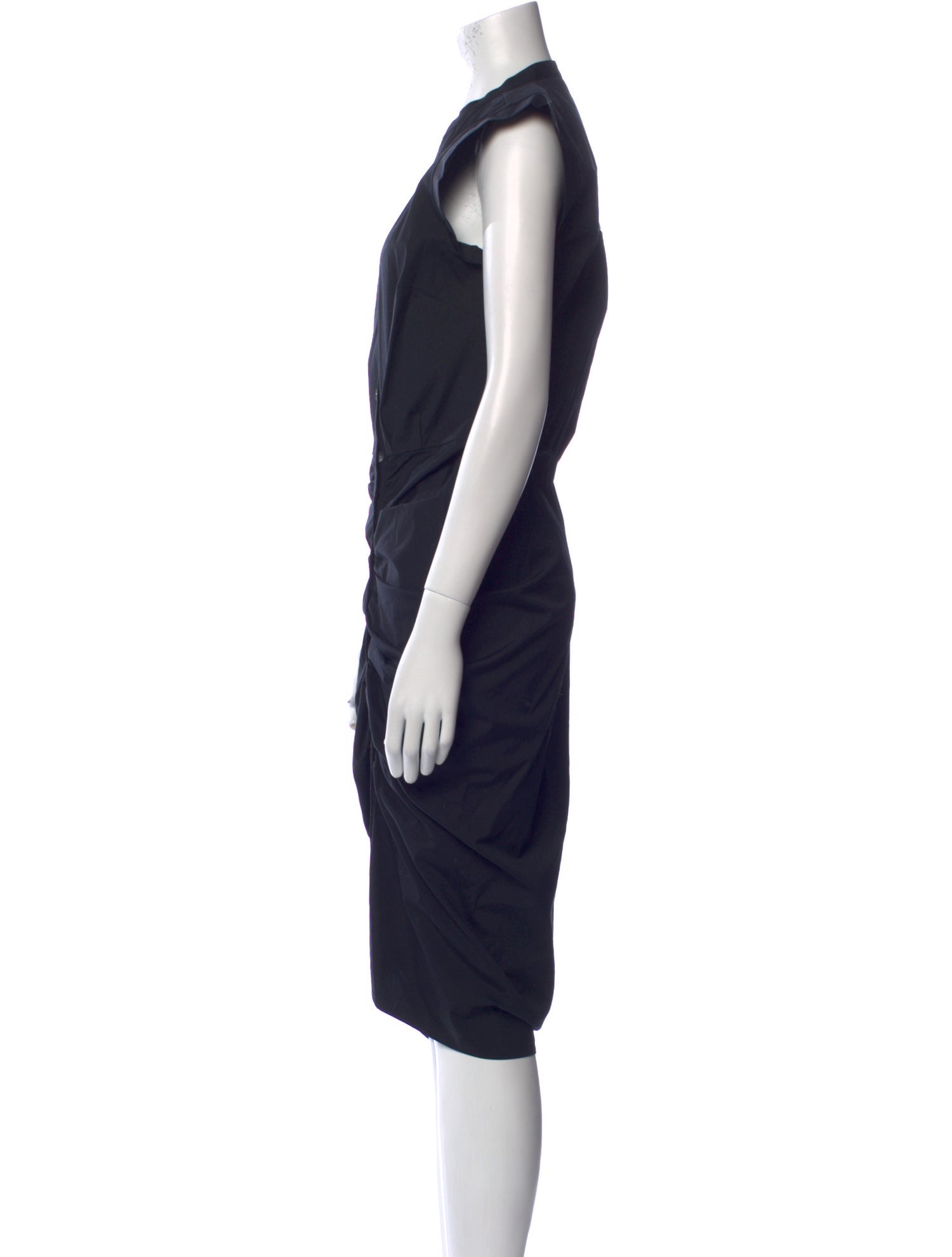 Veronica Beard V-Neck Midi Length Dress